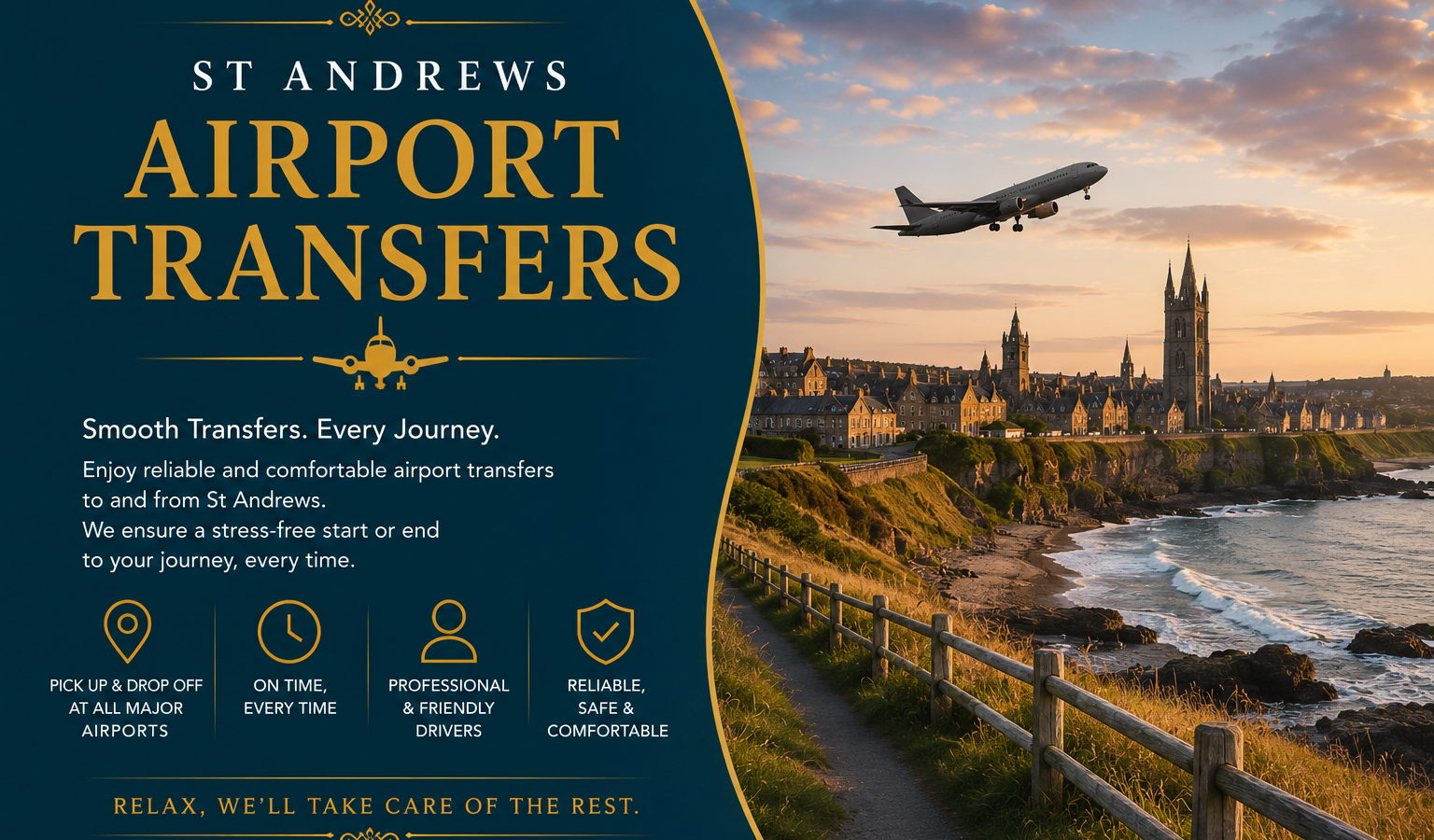 St Andrews Airport Transfers