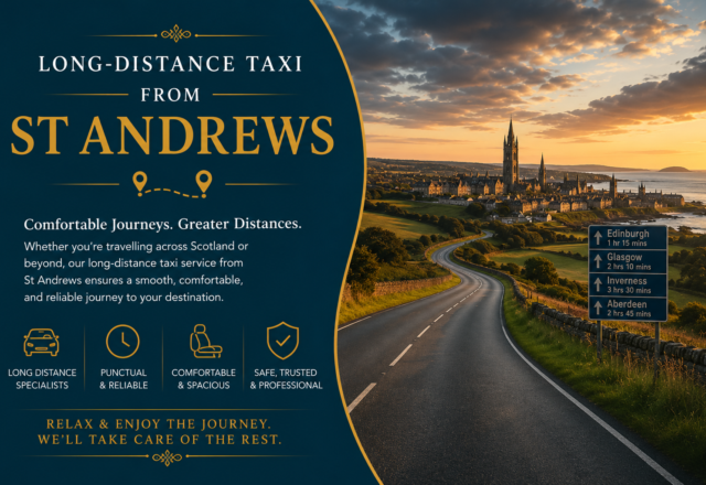 Long-Distance Taxi from St Andrews
